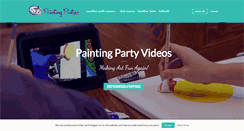 Desktop Screenshot of paintingparties.com